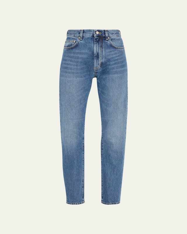 Wular Straight-Leg Ankle Denim Pants